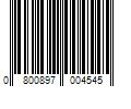 Barcode Image for UPC code 0800897004545