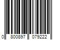 Barcode Image for UPC code 0800897079222