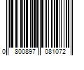 Barcode Image for UPC code 0800897081072