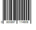 Barcode Image for UPC code 0800897114909