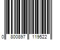 Barcode Image for UPC code 0800897119522