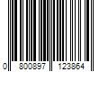 Barcode Image for UPC code 0800897123864