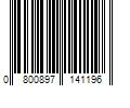 Barcode Image for UPC code 0800897141196