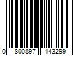 Barcode Image for UPC code 0800897143299