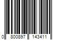 Barcode Image for UPC code 0800897143411