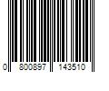 Barcode Image for UPC code 0800897143510