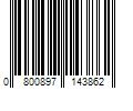 Barcode Image for UPC code 0800897143862