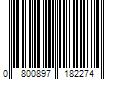 Barcode Image for UPC code 0800897182274