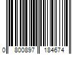 Barcode Image for UPC code 0800897184674