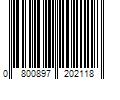 Barcode Image for UPC code 0800897202118