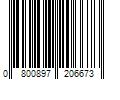 Barcode Image for UPC code 0800897206673