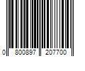 Barcode Image for UPC code 0800897207700