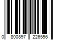 Barcode Image for UPC code 0800897226596