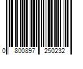 Barcode Image for UPC code 0800897250232. Product Name: NYX Professional Makeup Gloss Collections Duck Plump Lip Gloss  Clearly Spicy  0.23 fl oz