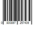 Barcode Image for UPC code 0800897257439