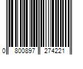 Barcode Image for UPC code 0800897274221