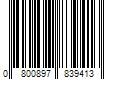 Barcode Image for UPC code 0800897839413