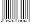 Barcode Image for UPC code 0800897839482