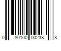 Barcode Image for UPC code 080100002388