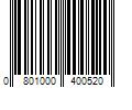 Barcode Image for UPC code 0801000400520