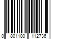 Barcode Image for UPC code 0801100112736