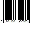 Barcode Image for UPC code 0801100492005