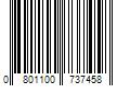 Barcode Image for UPC code 0801100737458