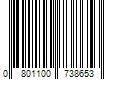 Barcode Image for UPC code 0801100738653