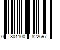 Barcode Image for UPC code 0801100822697