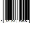 Barcode Image for UPC code 0801100858924