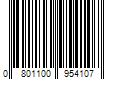 Barcode Image for UPC code 0801100954107