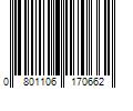 Barcode Image for UPC code 0801106170662