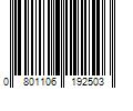 Barcode Image for UPC code 0801106192503