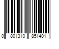 Barcode Image for UPC code 0801310851401