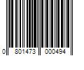 Barcode Image for UPC code 0801473000494