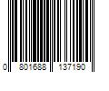 Barcode Image for UPC code 0801688137190