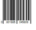 Barcode Image for UPC code 0801885045809