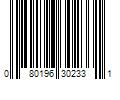 Barcode Image for UPC code 080196302331