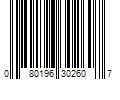 Barcode Image for UPC code 080196302607