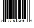 Barcode Image for UPC code 080196305196