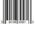 Barcode Image for UPC code 080196305813