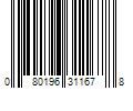 Barcode Image for UPC code 080196311678