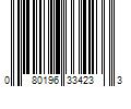 Barcode Image for UPC code 080196334233