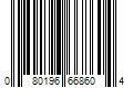 Barcode Image for UPC code 080196668604