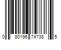 Barcode Image for UPC code 080196747385