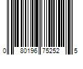 Barcode Image for UPC code 080196752525