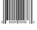 Barcode Image for UPC code 080200000383