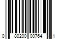 Barcode Image for UPC code 080200007641