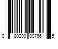 Barcode Image for UPC code 080200007665