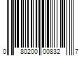 Barcode Image for UPC code 080200008327